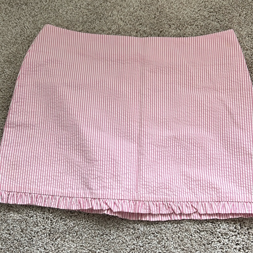 Lily Pulitzer Seersucker skirt